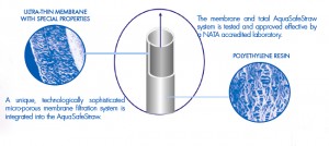 AquaSafeStraw filter membrane