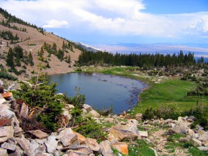 A view of Johnson Lake, one of the hikes in Great Basin National Park- Photo by Chris Wonderly