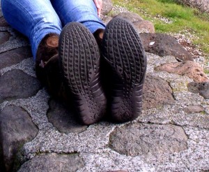 Outsoles on the Cushe Navajo boots offered good traction.